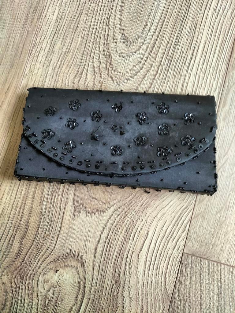 Zwart envelop gala tasje, Ophalen of Verzenden, Zwart
