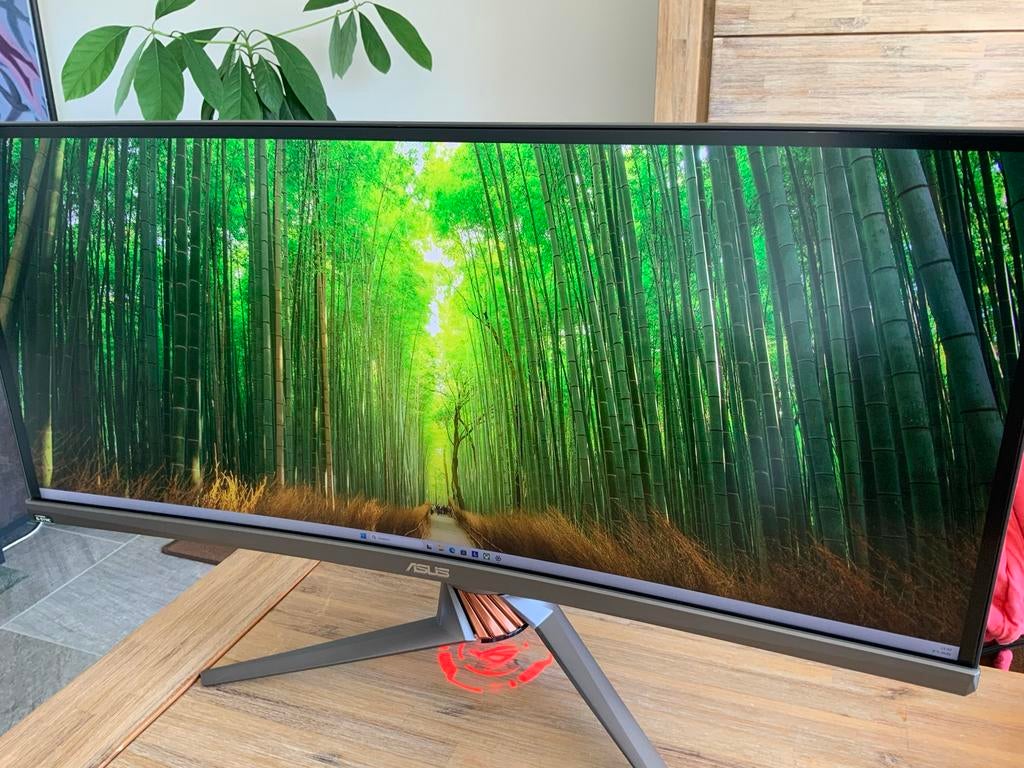 34" Asus RoG Swift PG348Q Ultrawide Gaming Monitor, Computers en Software, Monitoren, Zo goed als nieuw, 61 t/m 100 Hz, DisplayPort