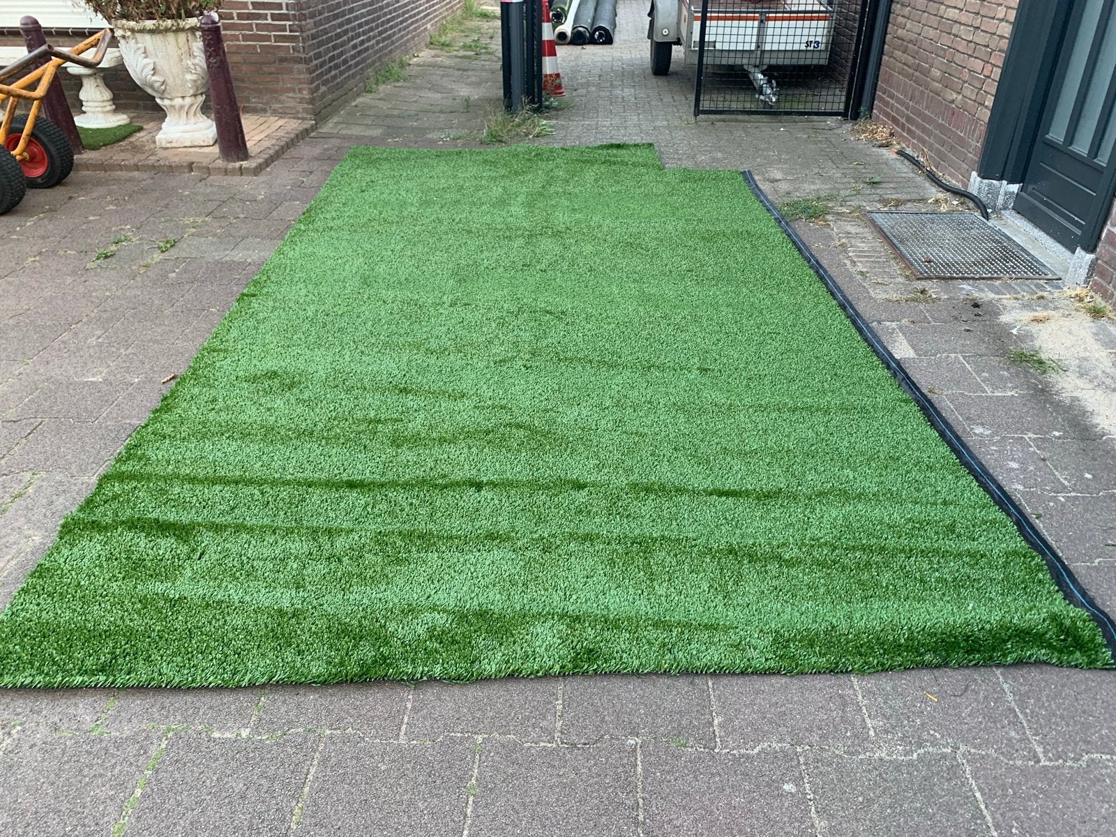 Kunstgras playgrass tuin balkon zwembad voetbal camping, Ophalen, Nieuw, Minder dan 10 m², Kunstgras