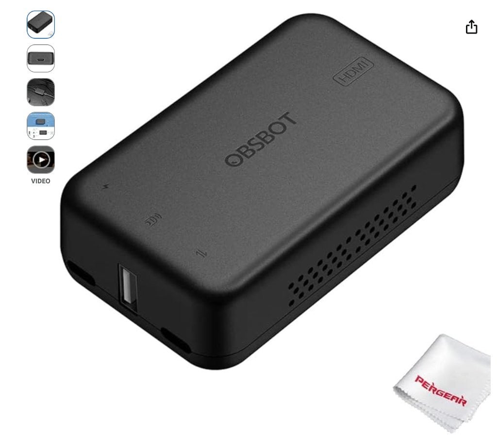 OBSBOT UVC naar HDMI-adapter, Ophalen of Verzenden, Zo goed als nieuw, Video