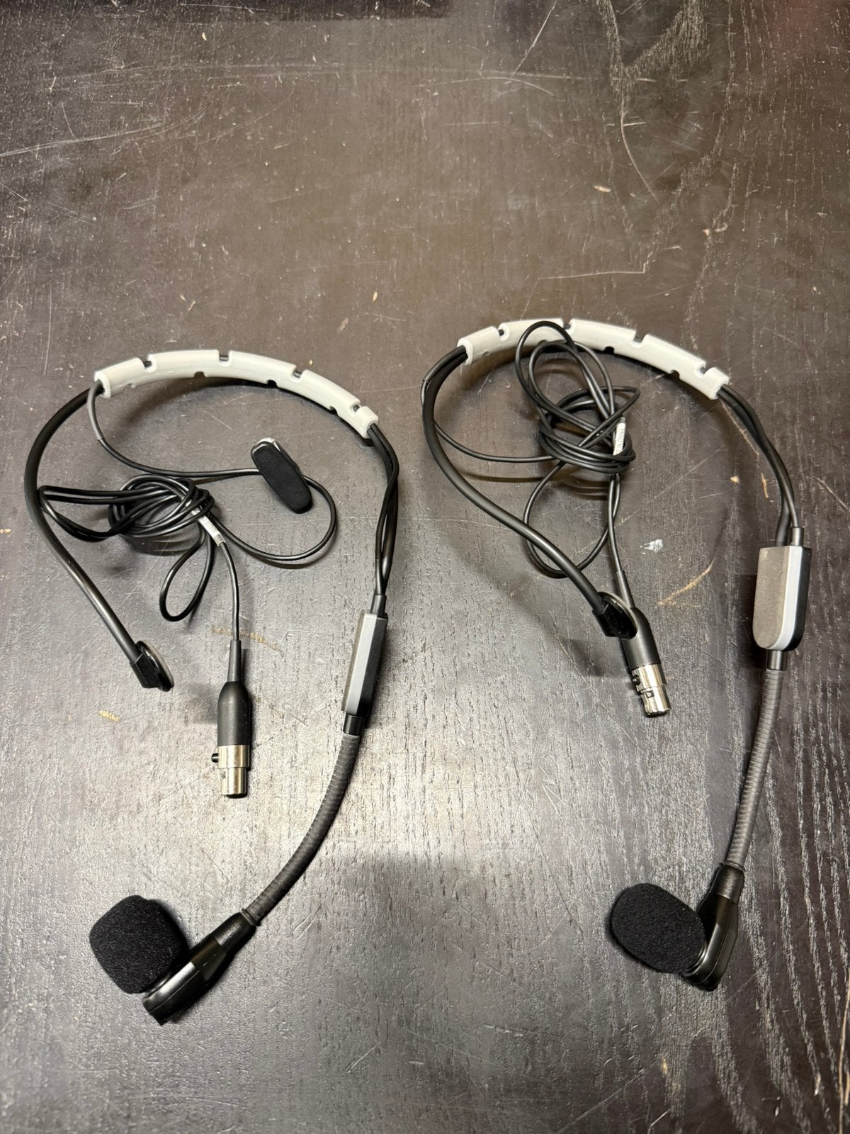 Shure SM35 TQG headset 4 stuks, Ophalen, Gebruikt, Audio
