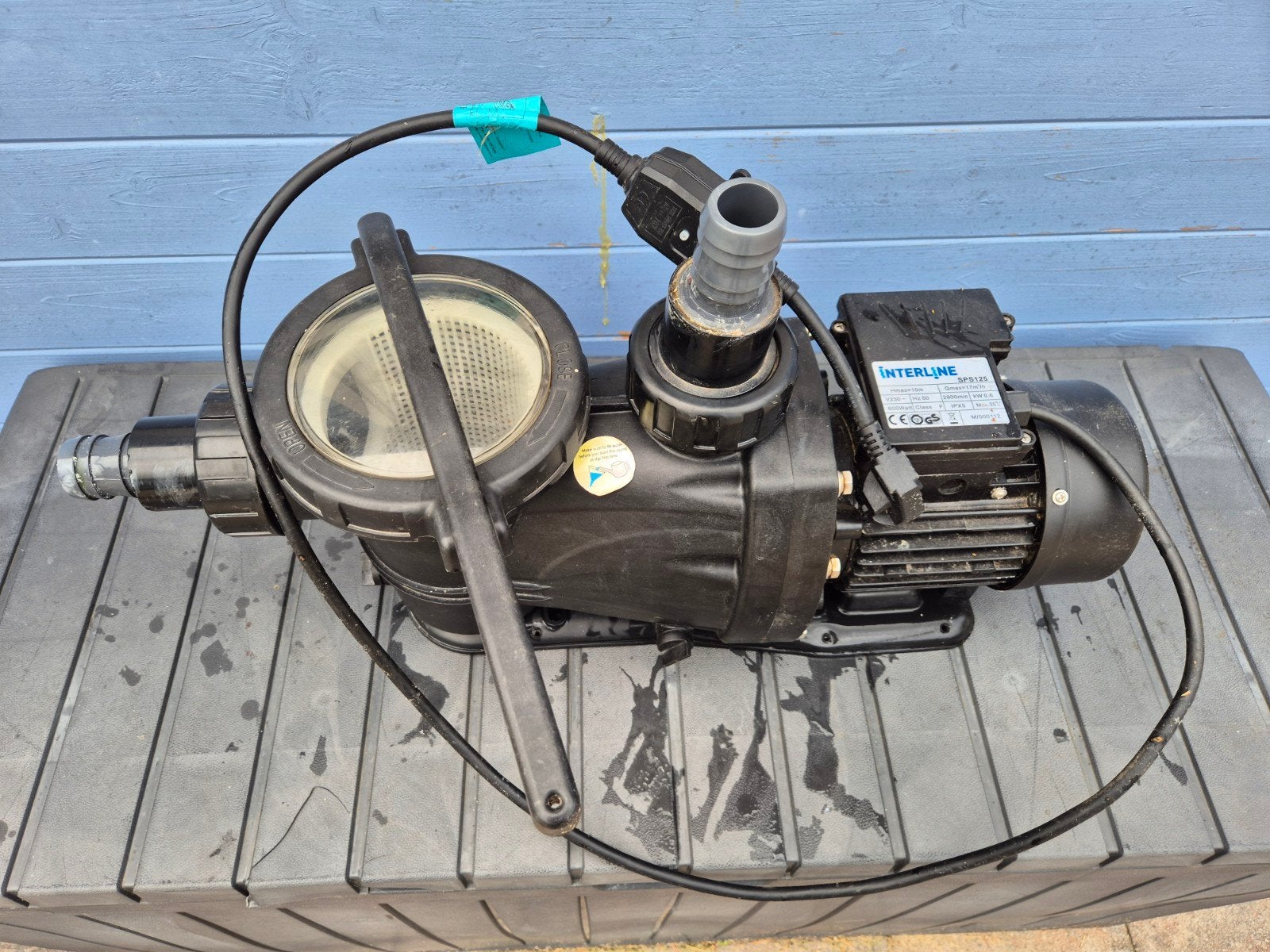 zwembad filterset (glas), inclusief zoutwater systeem, Tuin en Terras, Zwembad-toebehoren, Ophalen, Zo goed als nieuw, Filter