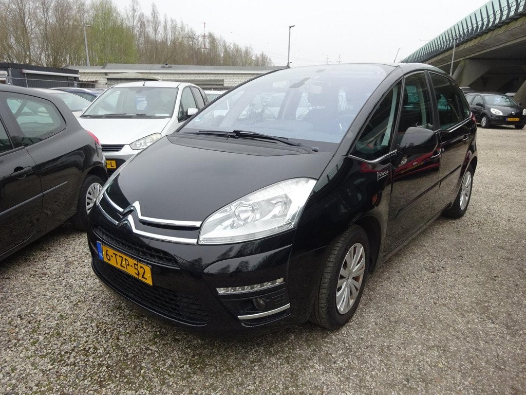 Citroen C4 Picasso 1.6 VTi Tendance, Navigatie, Airco, Cruis, Auto's, Citroën, Voorwielaandrijving, Gebruikt, Zwart, 4 cilinders