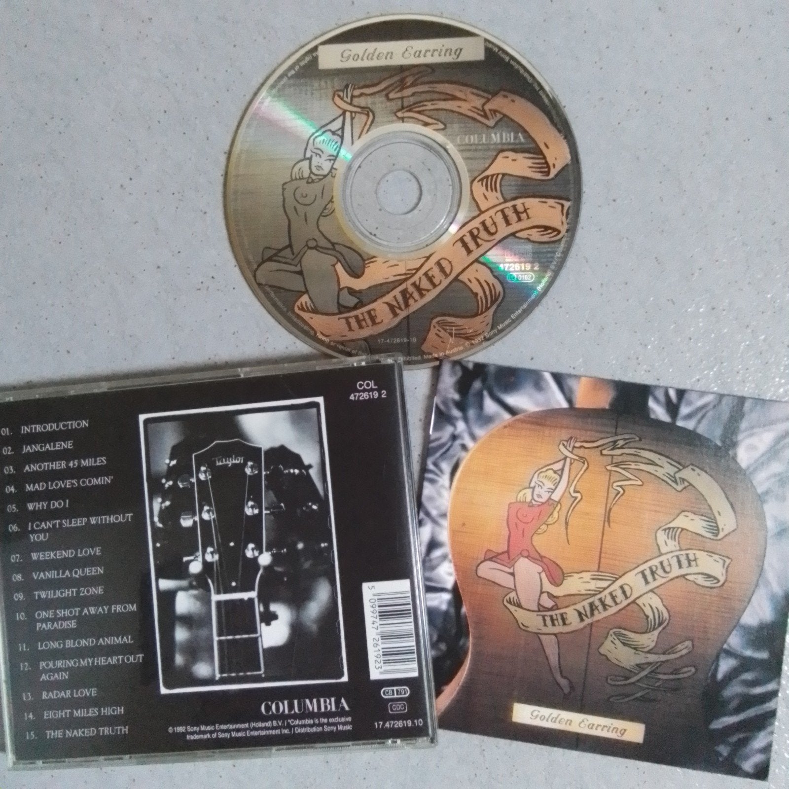 CD: Golden Earring - The Naked Truth., Ophalen of Verzenden, Zo goed als nieuw, Poprock