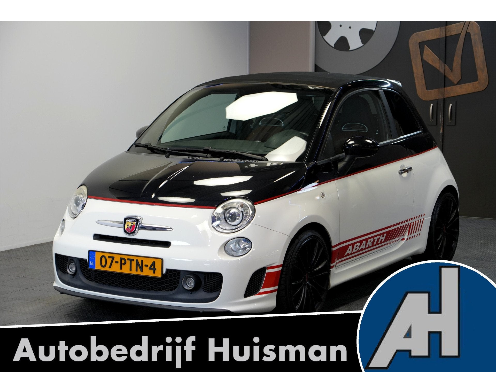 Fiat 500C 1.4 T-Jet Abarth 147kW/200pk Dualogic Competizione, Auto's, 15 km/l, Gebruikt, Huisgarantie, 4 cilinders