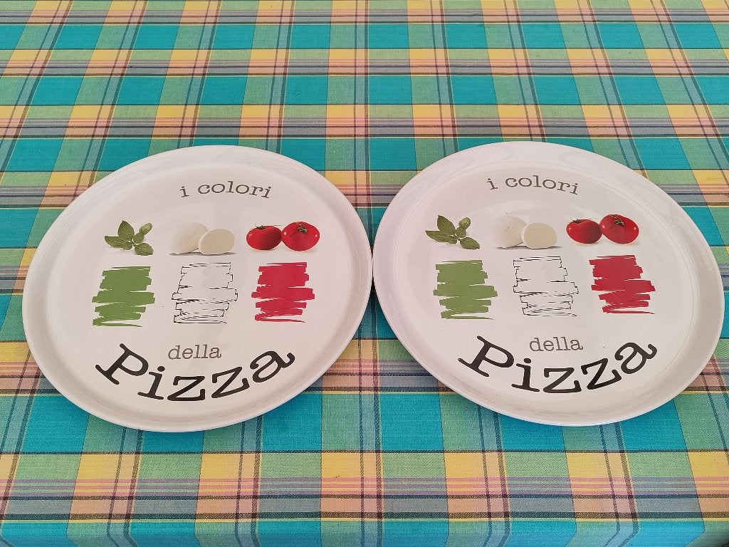 pizzaborden en pizzasnijder, Ophalen, Zo goed als nieuw, Bord(en), Overige stijlen