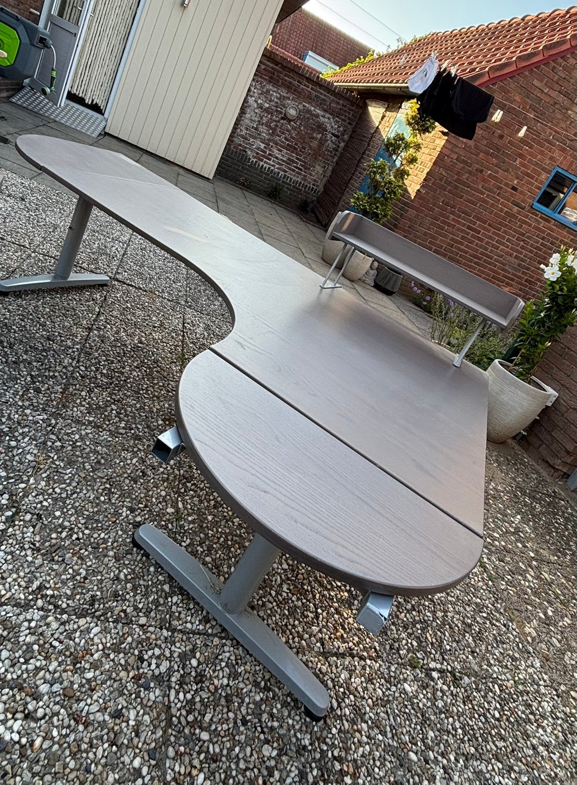 Gratis bureau met ladekast (opknapper), Huis en Inrichting, Ophalen, Gebruikt