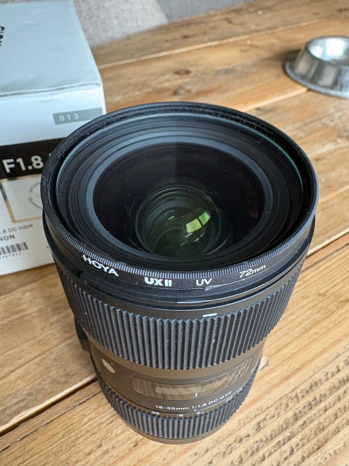 Sigma 18-35mm F1.8 DC HSM EF voor Canon APS-C, Audio, Tv en Foto, Fotografie | Lenzen en Objectieven, Ophalen, Zo goed als nieuw