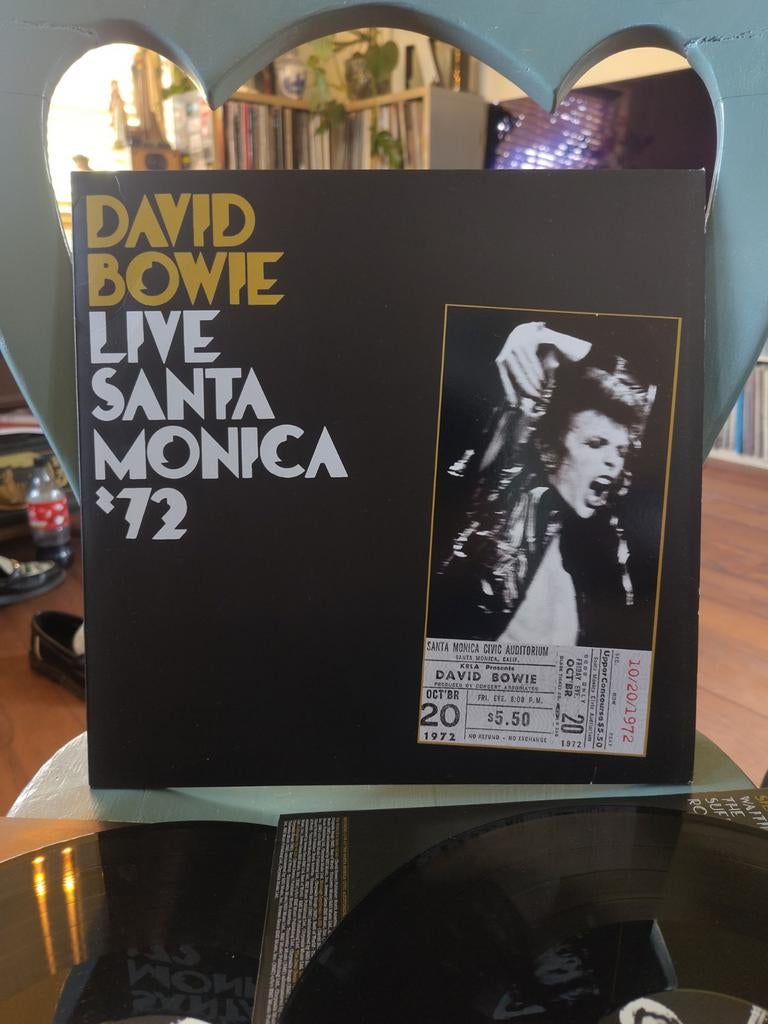 David Bowie - Live Santa Monica '72 (Dubbel LP), Inclusief binnenhoes, Ophalen of Verzenden, 12 inch, 1970 - 1979