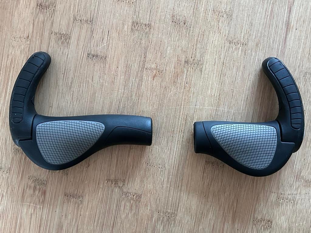 Ergon GP3 fiets handvatten met bar-ends Nexus/Rohloff, Ophalen of Verzenden, Zo goed als nieuw