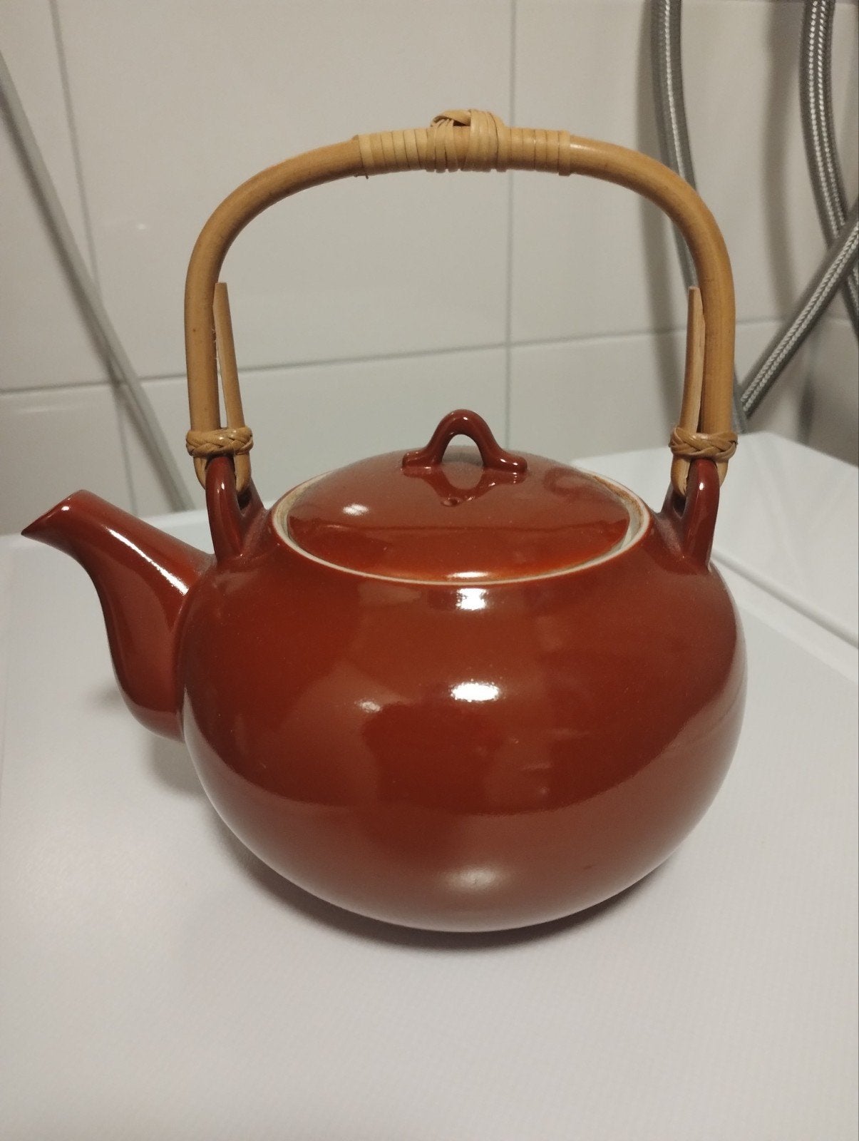 Antiek Chinees porseleinen theepot, Antiek en Kunst, Antiek | Porselein, Ophalen of Verzenden