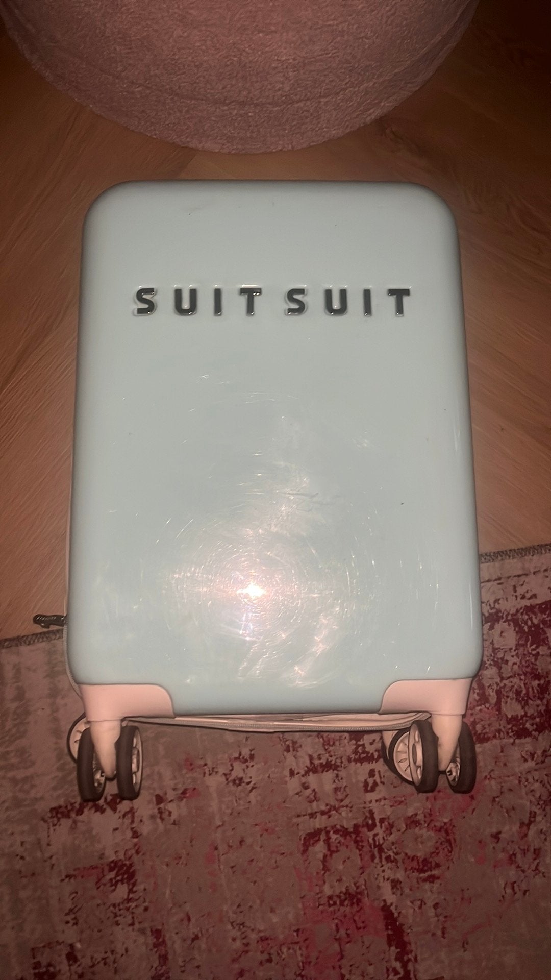 Leuke suitsuit handbagage, 50 tot 60 cm, Hard kunststof, Zo goed als nieuw, 35 tot 45 cm