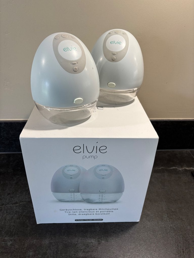 Elvie pump dubbele borstkolf, Gebruikt, Draagbaar, Borstkolf, Ophalen of Verzenden