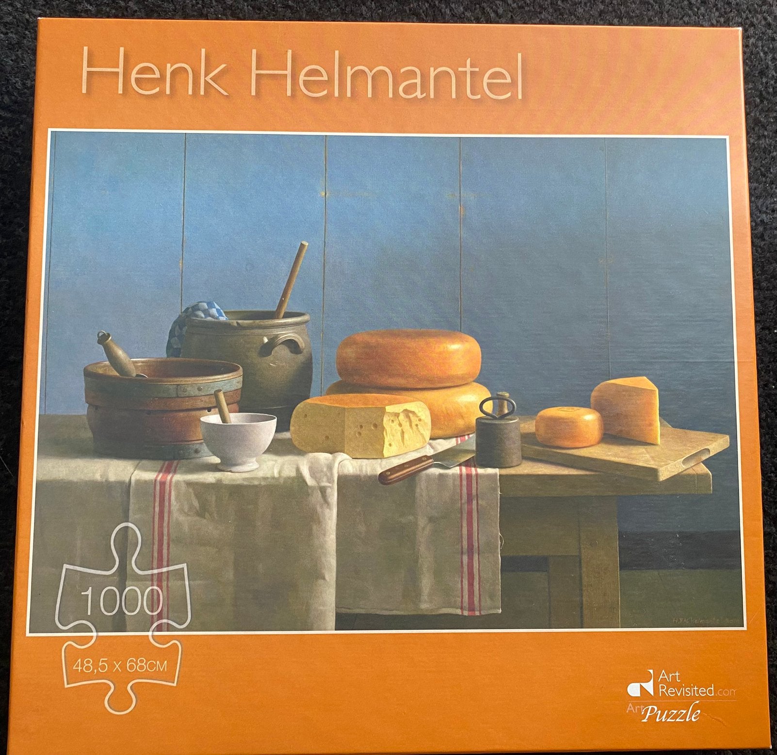 Puzzel Stilleven van Henk Helmantel 1000 stukjes, Ophalen, 500 t/m 1500 stukjes, Zo goed als nieuw