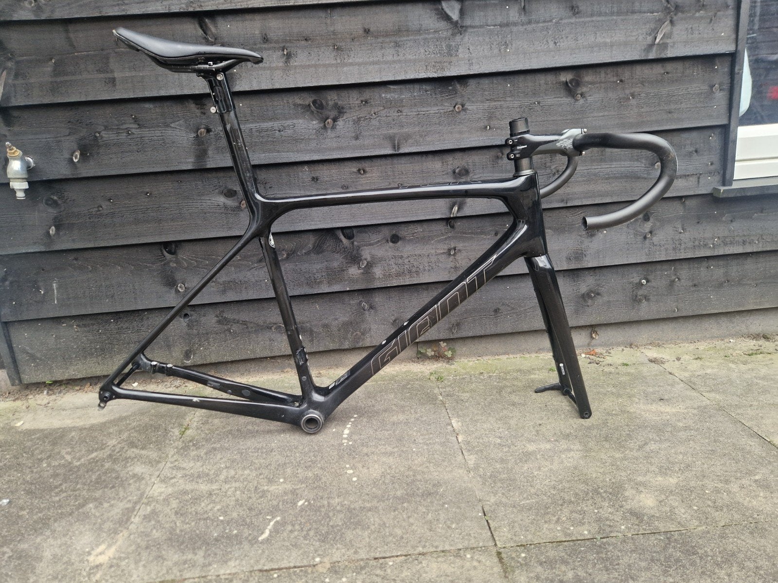 Giant TCR Advanced SL0 frameset (Maat M/L), Fietsen en Brommers, Frame, Zo goed als nieuw, Racefiets, Carbon