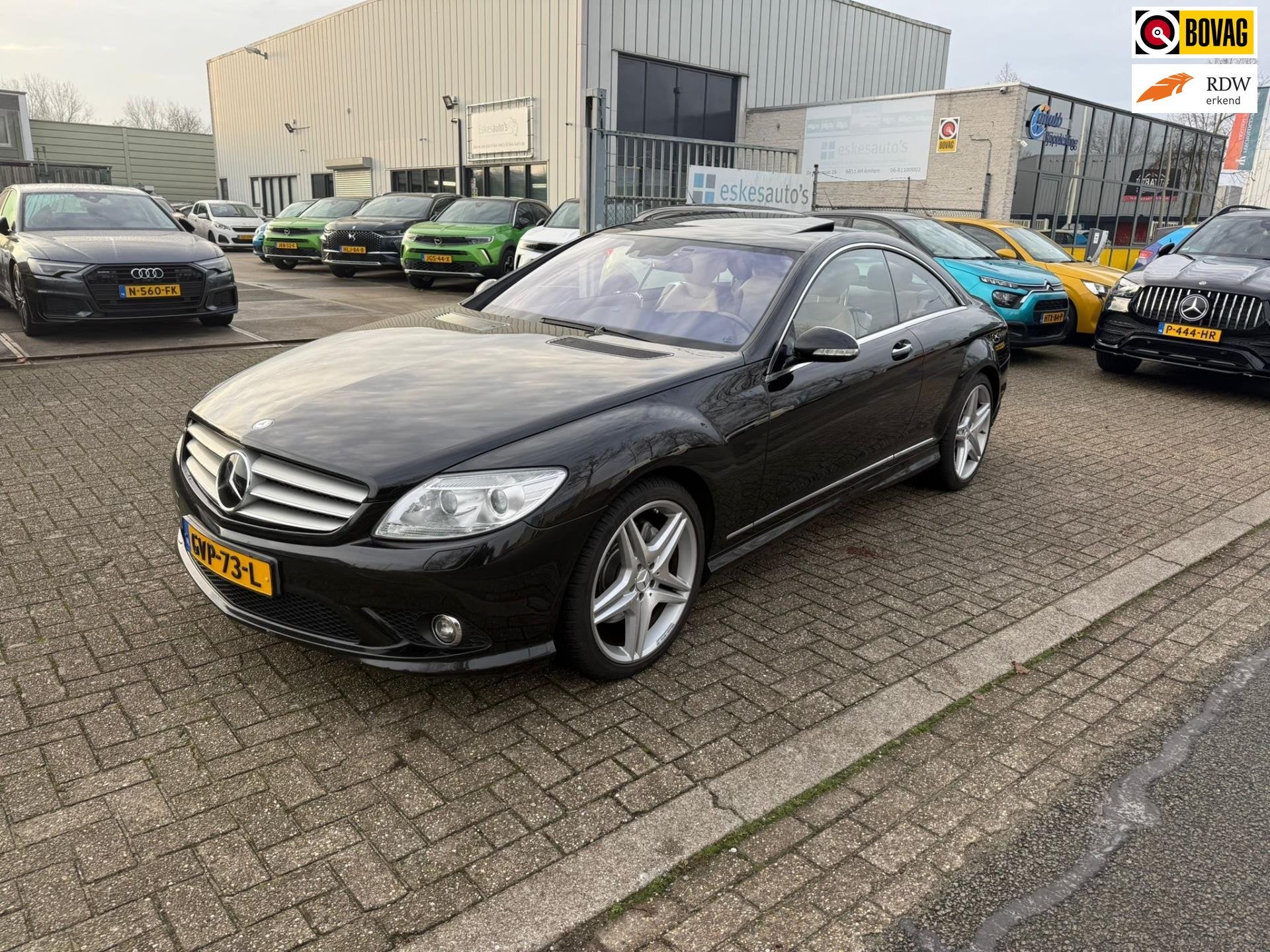 Mercedes-Benz CL-klasse 500, AMG Pakket, Nachtzicht inc BTW, Automaat, Gebruikt, CL, 4 stoelen