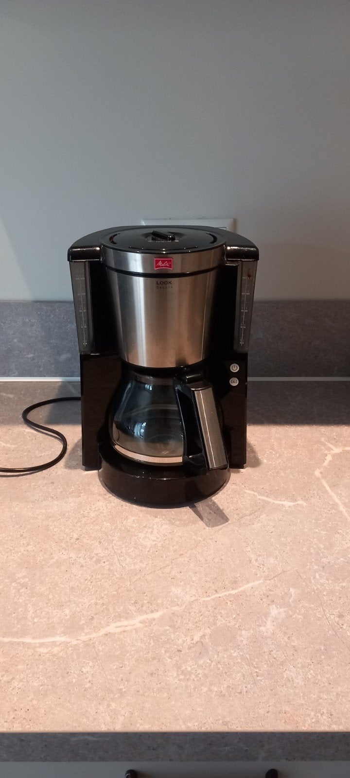 Melitta Look Deluxe Koffiezetapparaat - Zo goed als nieuw, Ophalen, Gebruikt, 10 kopjes of meer, Koffiemachine