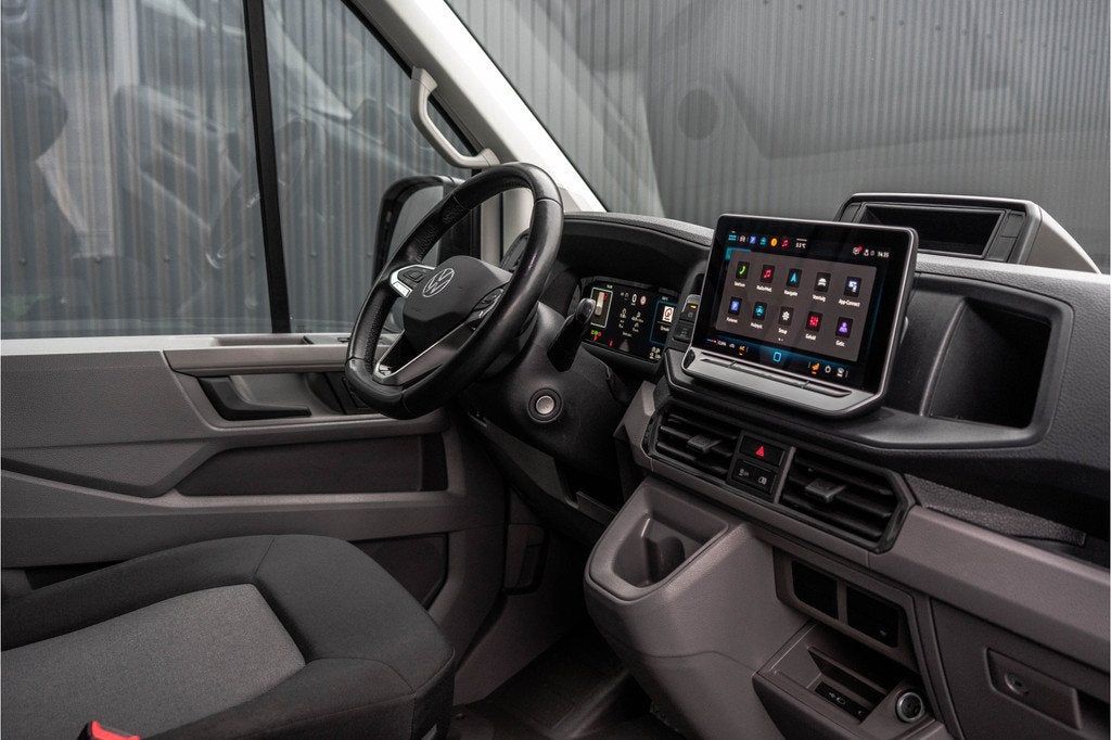 Volkswagen Crafter 2.0 TDI L4H3 | Facelift | Automaat | Carp, Auto's, Bestelauto's, Stof, Gebruikt, Zwart, 4 cilinders