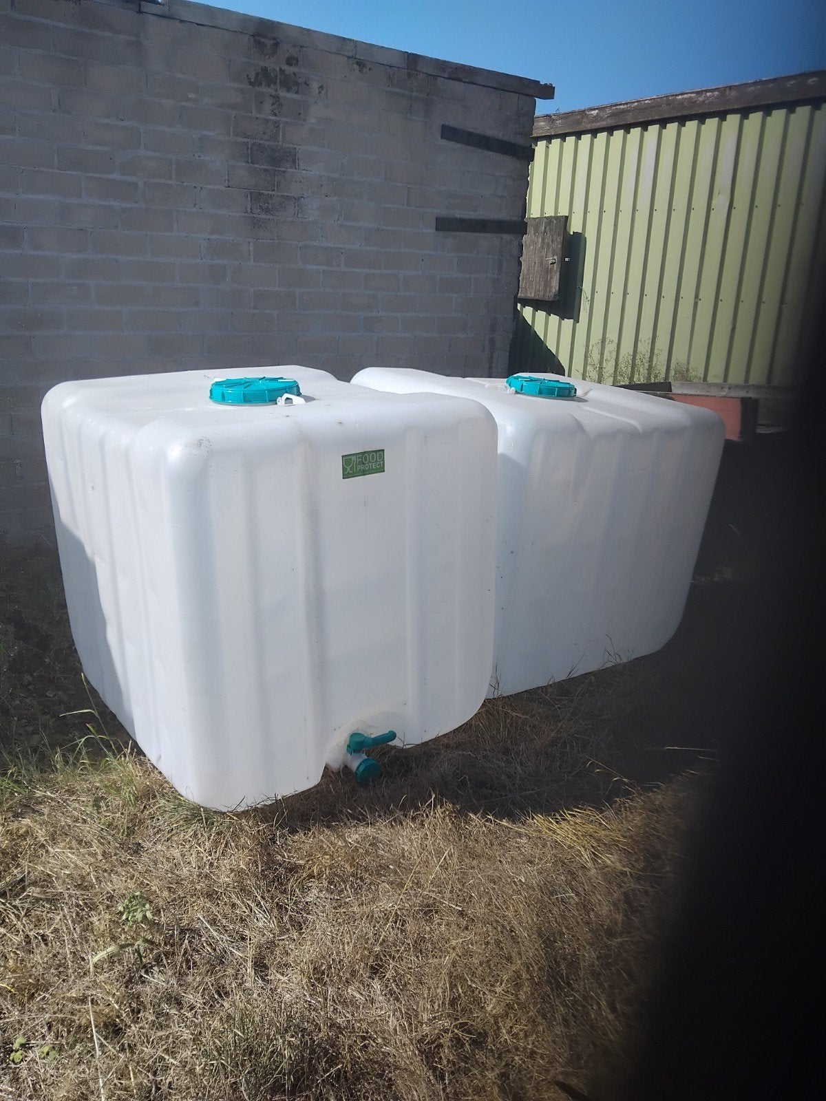 ibc vat watervat vloeistoffenvat, 150 liter of meer, Ophalen