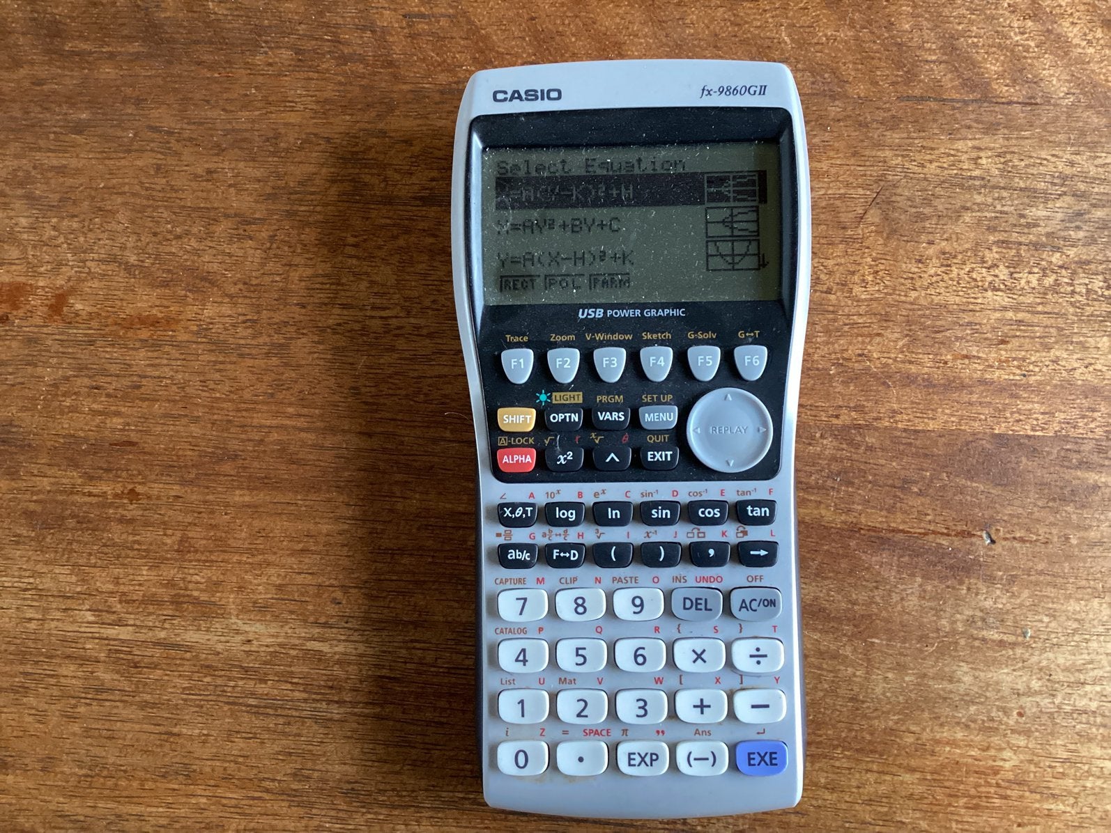 Casio FX 9860 GII, Ophalen of Verzenden, Zo goed als nieuw