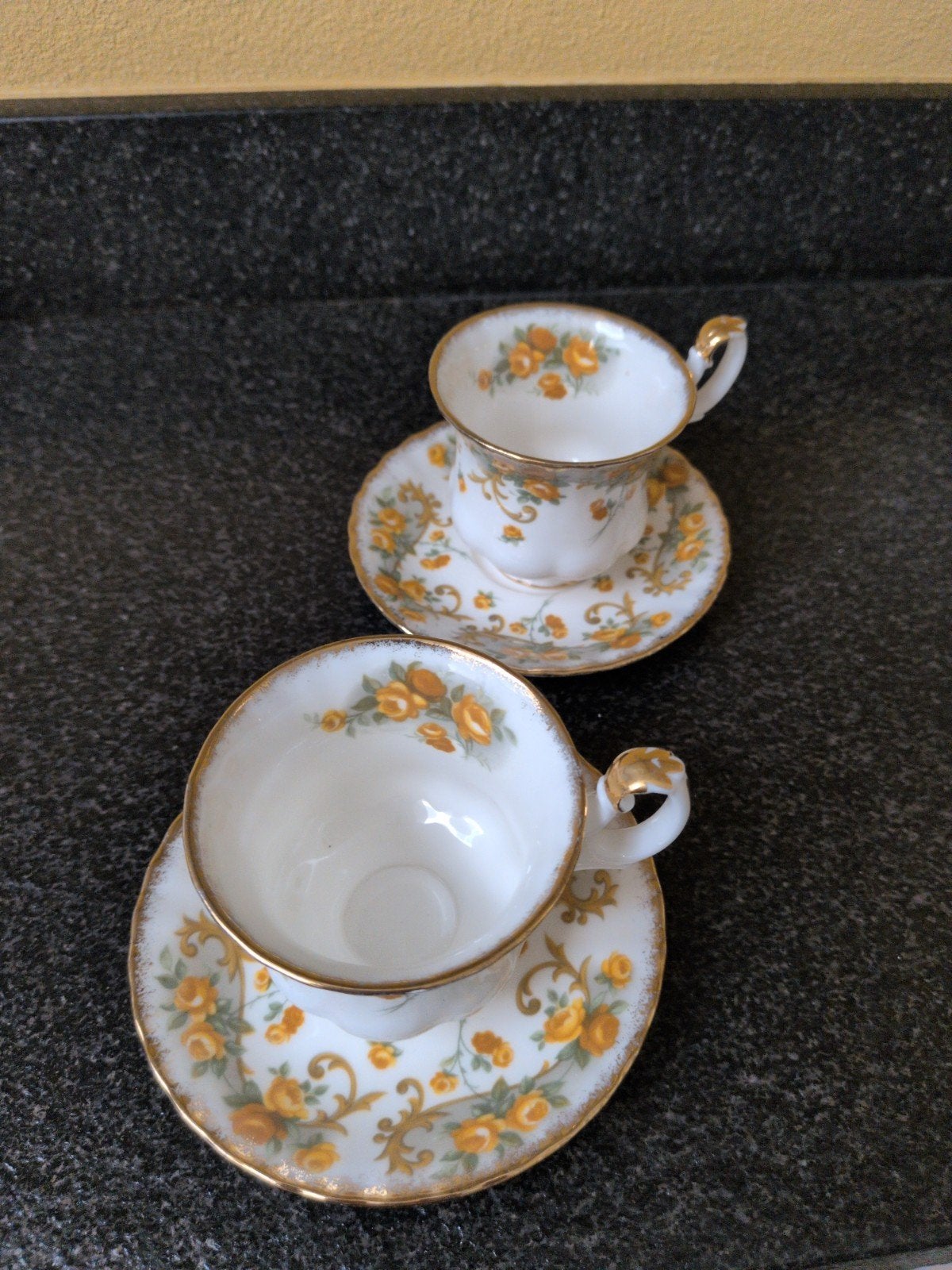 Royal Albert Sheraton Series Marjorie theekopjes (2), Ophalen of Verzenden