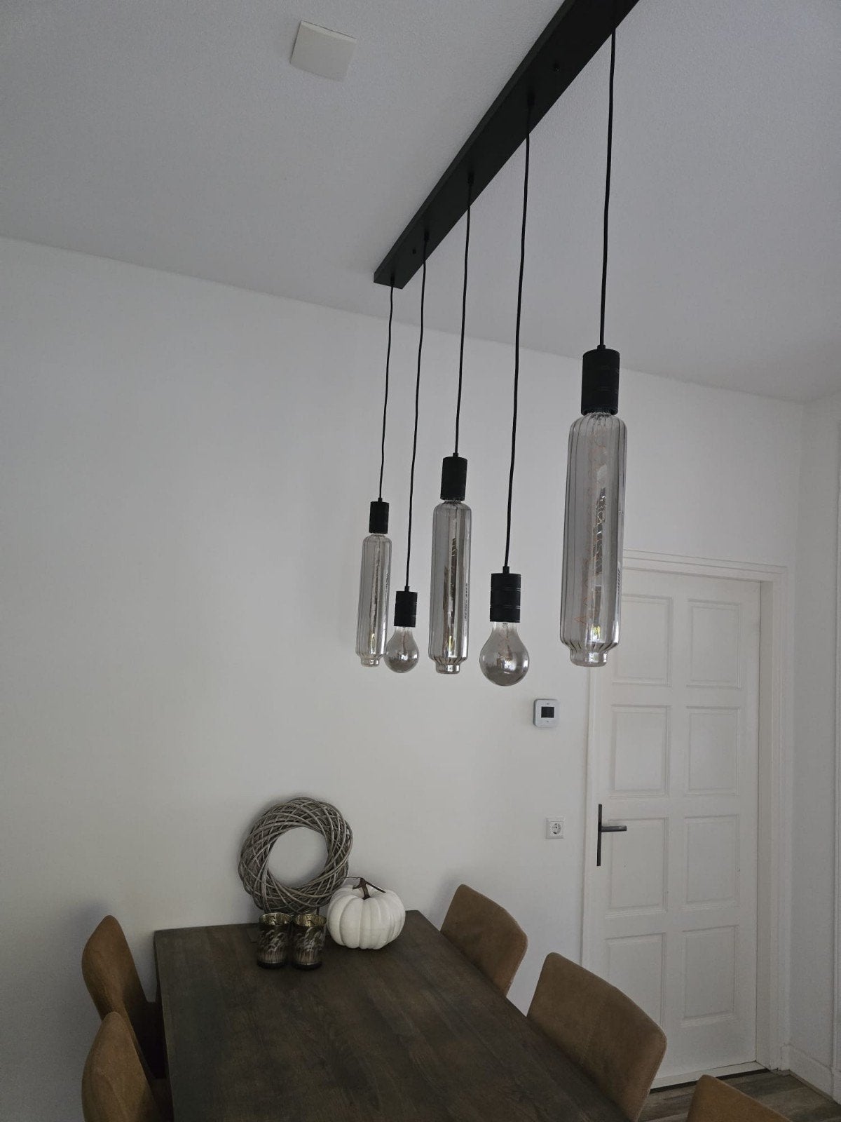 pendel lamp, Ophalen