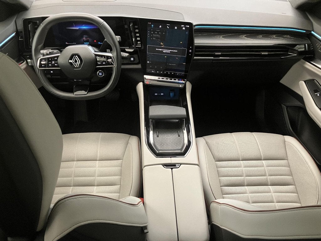 Renault Espace E-Tech full hybrid 200 iconic 5p / Dealer ond, Auto's, Renault, Gebruikt, Euro 6, 2 kWh, Blauw