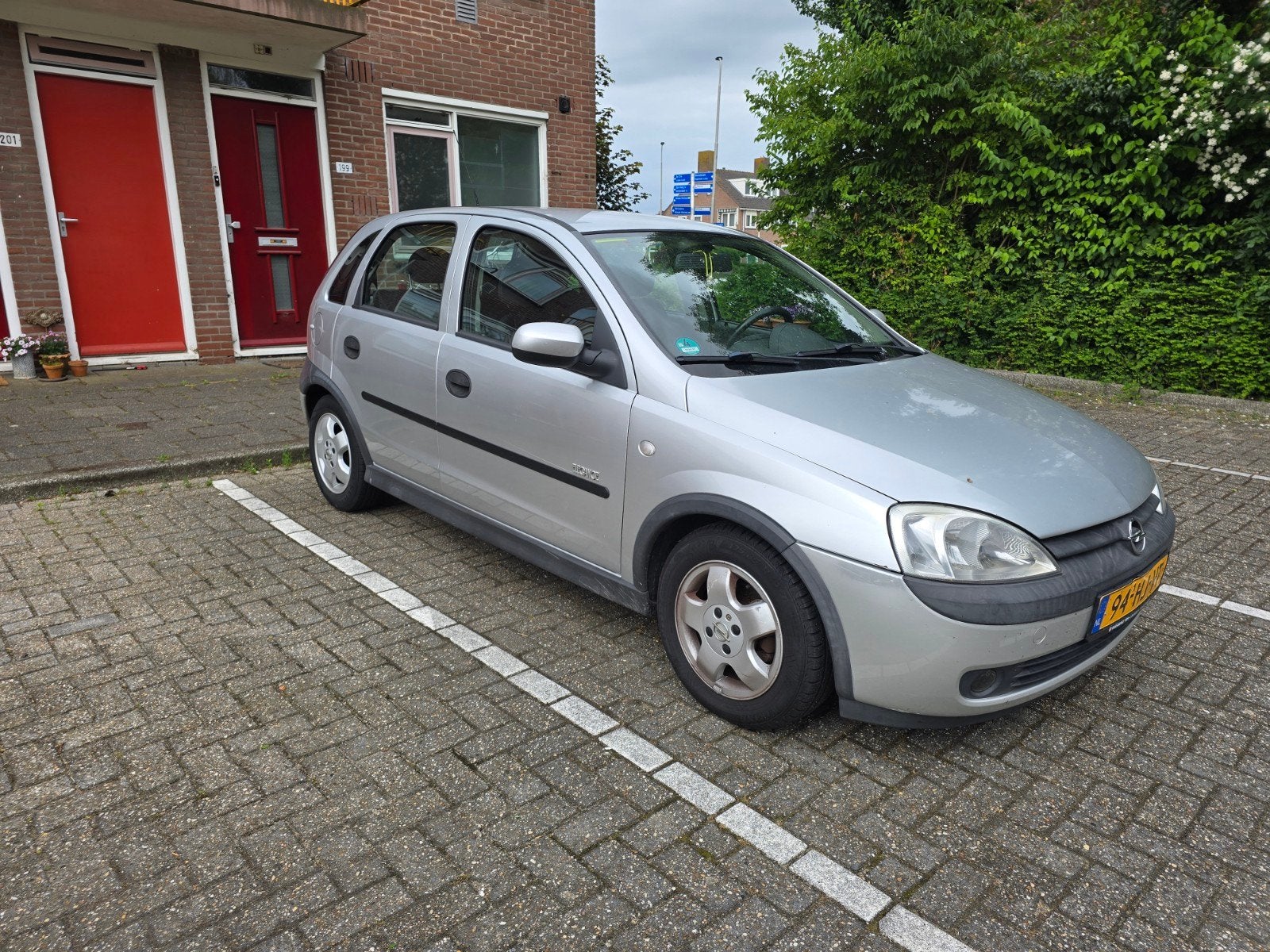 Opel Corsa 1.2 16V 5D Easytronic 2001 Grijs, 450 kg, 74 pk, 31 €/maand, Origineel Nederlands