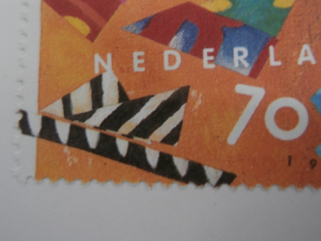 NL 1993 FDC E-304 met PLAATFOUT 1547 PM LEES, Verzenden, Beschreven, Nederland