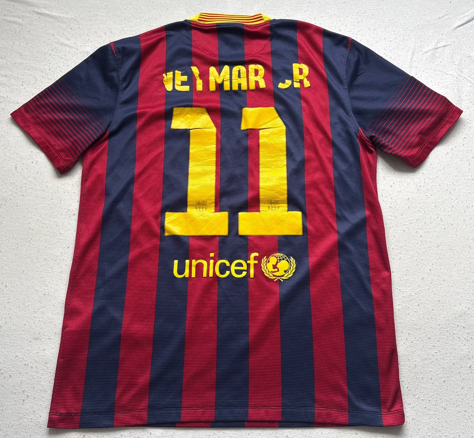 Neymar #11 FC Barcelona 2013-2014 Thuisshirt M 532822-413, Maat M, Verzenden, Zo goed als nieuw, Shirt