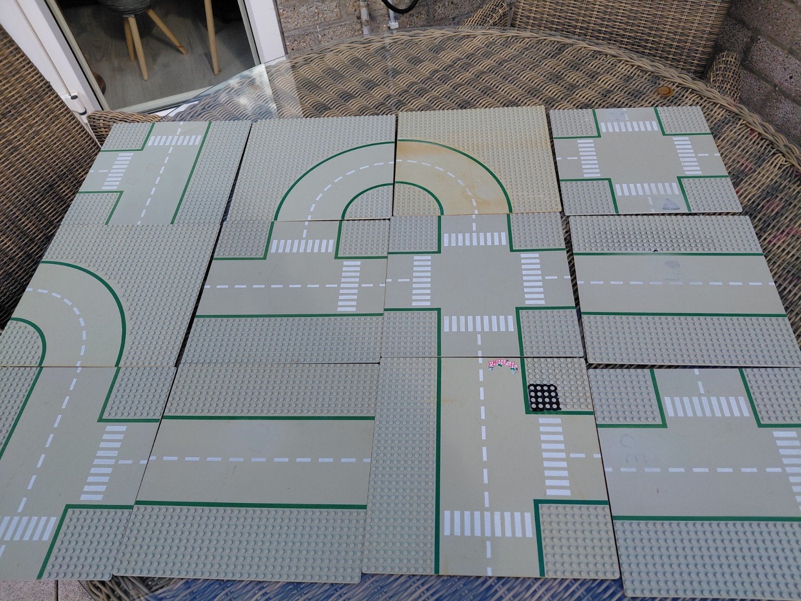Lego grondplaten, Gebruikt, Overige thema's, Lego, Ophalen of Verzenden