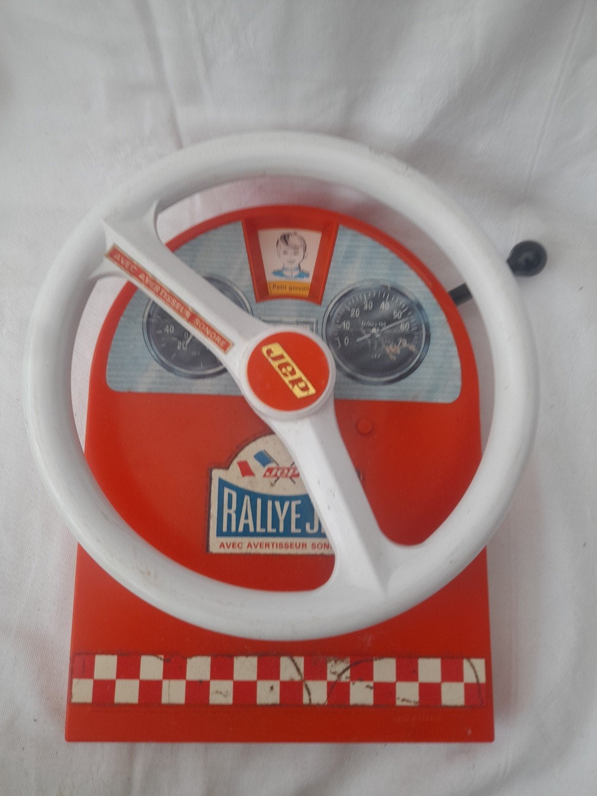 Vintage Rallye JEP Stuurwiel Spel - Educatief Speelgoed, Ophalen of Verzenden