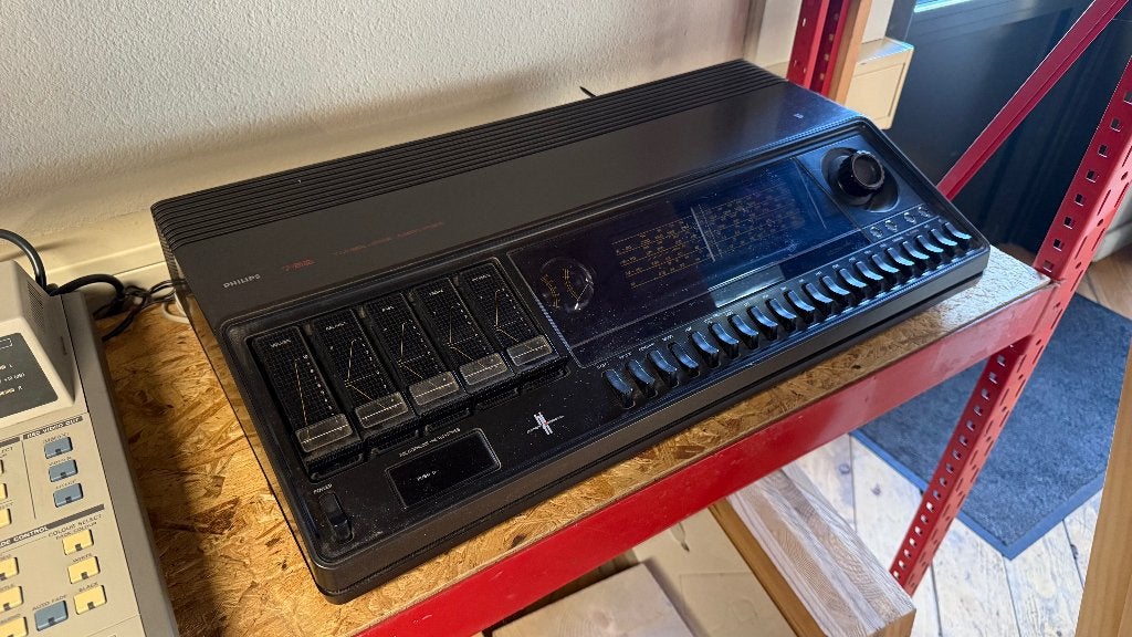 Philips 762 Tuner Pre Amplifier uit de jaren 70, Ophalen of Verzenden, Zo goed als nieuw