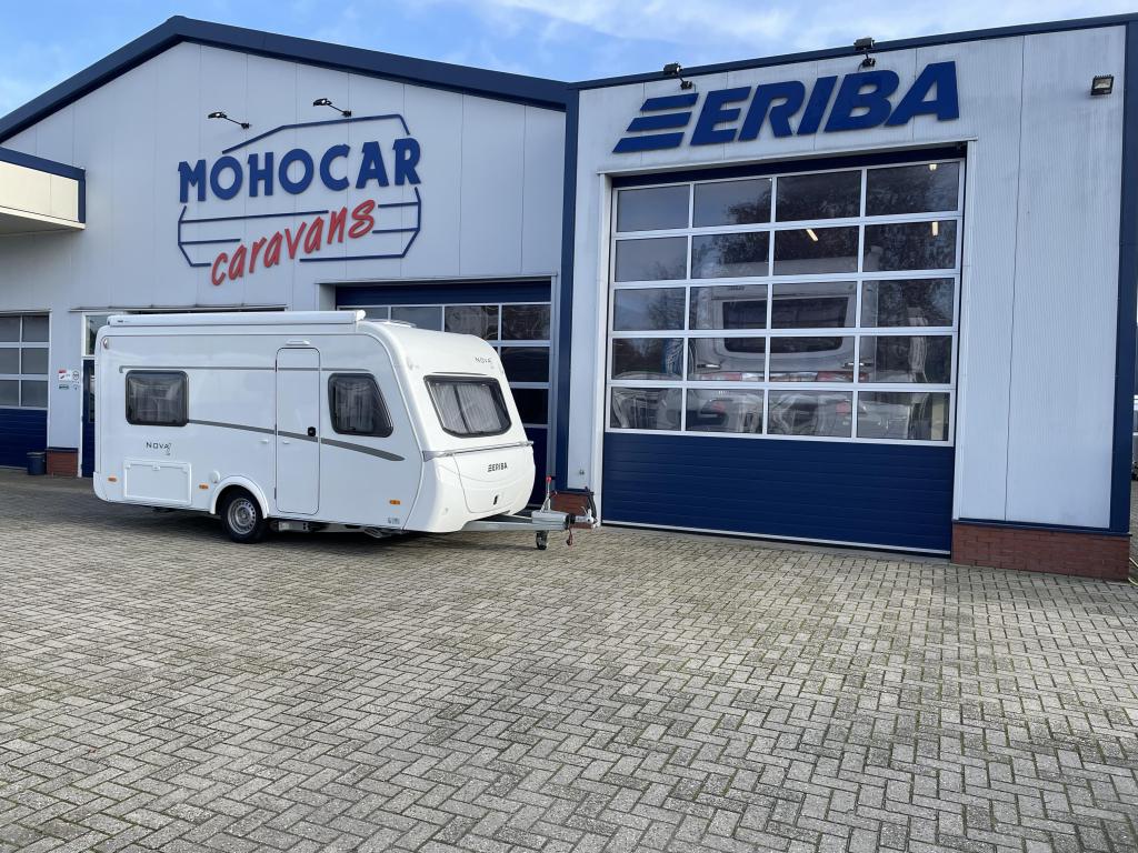 Eriba Nova Light 465 Mover, Thule luifel, Caravans en Kamperen, Bedrijf, Tot en met 3, Overige typen, 4 tot 5 meter