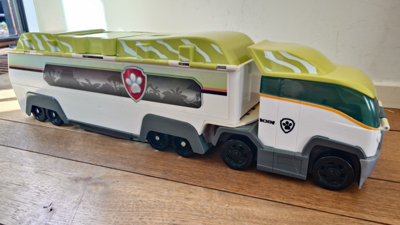 Paw Patrol Jungle Patroller met Ryder en quad, Ophalen of Verzenden, Gebruikt