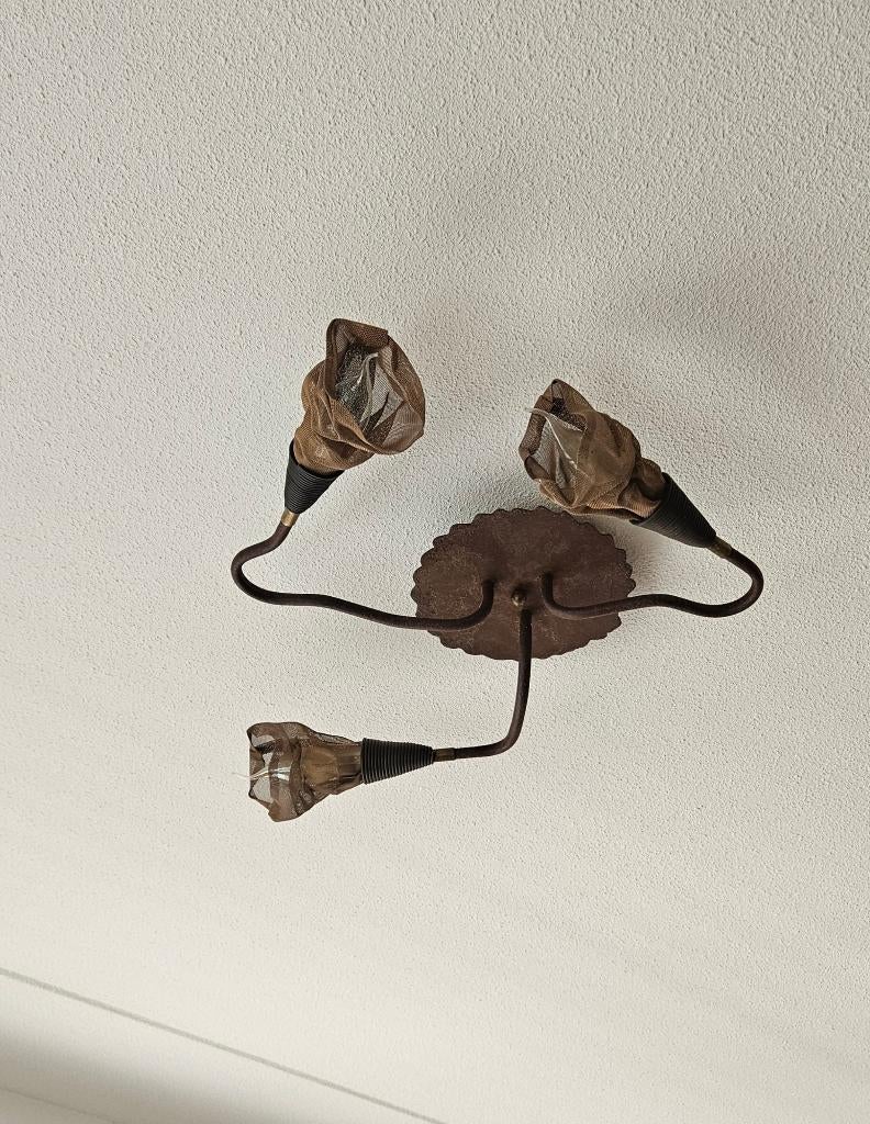 Plafondlamp van Brand en van Egmond, Huis en Inrichting, Verzenden, Gebruikt, Glas