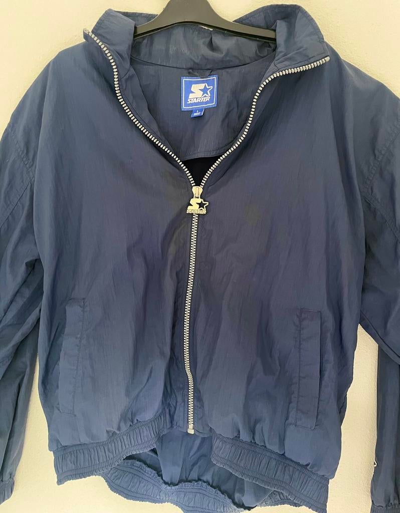 Starter windbreaker jacket, Ophalen of Verzenden, Zo goed als nieuw, Maat 52/54 (L), Blauw
