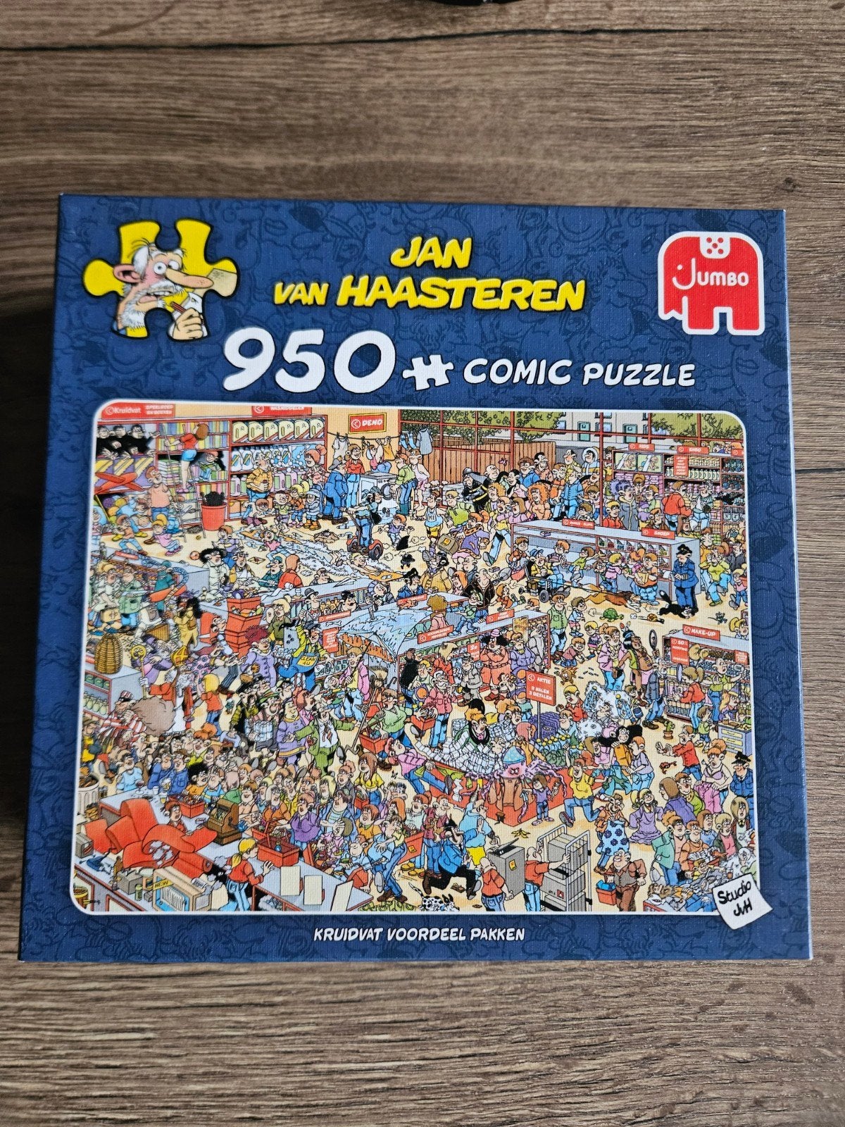 Jan van Haasteren puzzel Kruidvat voordeel pakken 950 stukje, Ophalen of Verzenden, 500 t/m 1500 stukjes, Zo goed als nieuw