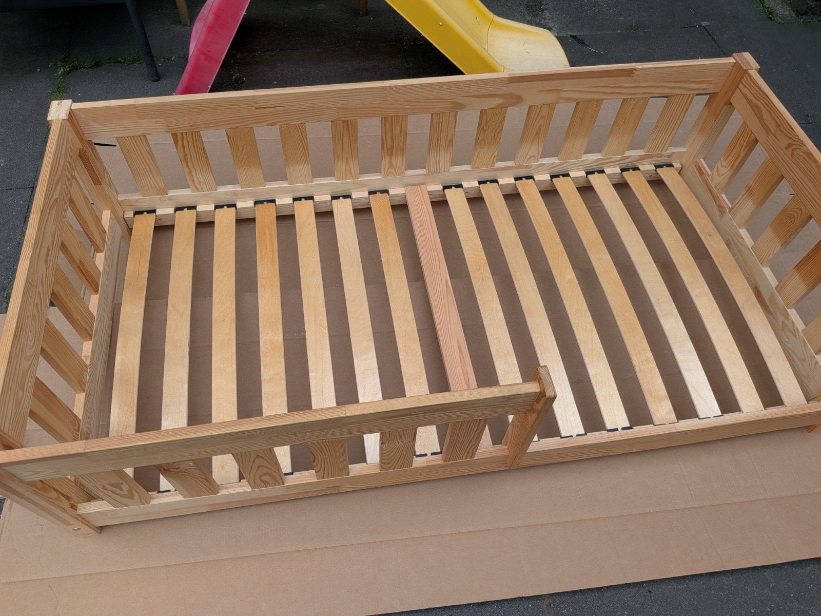 Petit Puk Poppy vloerbedje 80x160 inclusief matras, Gebruikt, 70 tot 85 cm, 160 tot 180 cm, Ophalen