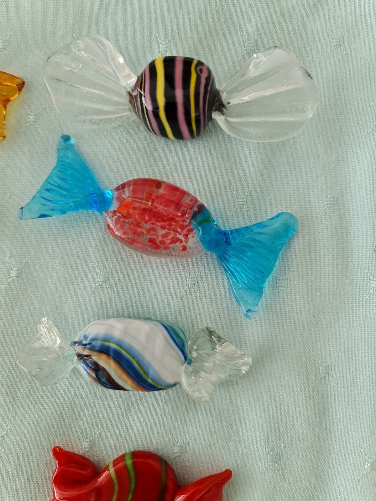 31 originele Murano glazen snoepjes - unieke collectie, Ophalen of Verzenden
