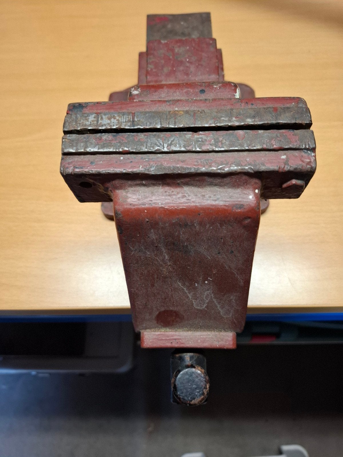Bankschroef met bekbreedte 8,5 cm, Ophalen of Verzenden