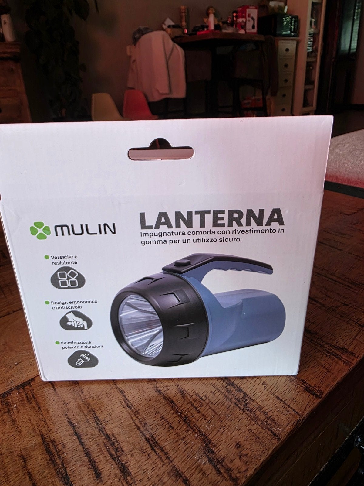 Mulin Zaklamp - Krachtige en Ergonomische LED Zaklamp, Ophalen of Verzenden, Nieuw, Batterij