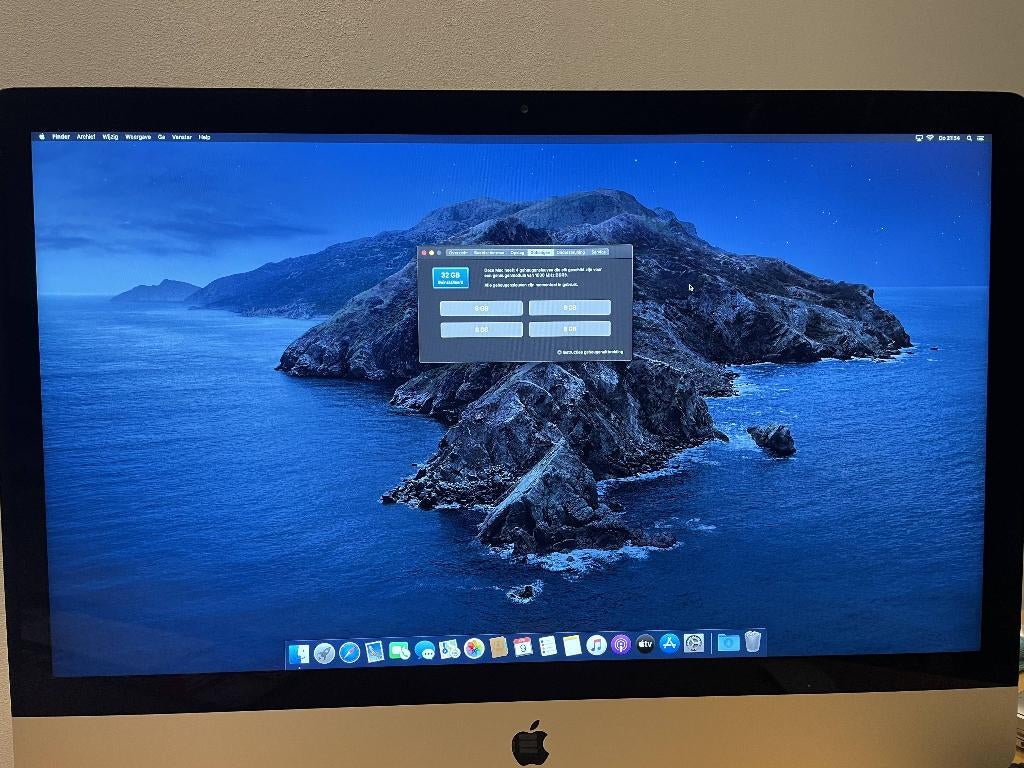 imac 27 inch, Computers en Software, Apple Desktops, 2 tot 3 Ghz, 32 GB, HDD, IMac