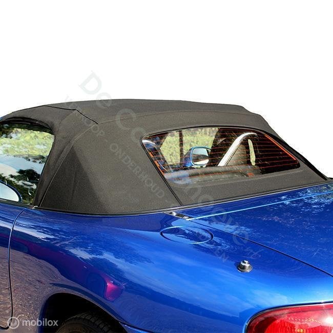 MX5 Softtop - stof met glazen raam (zwart), De Cabriohoeve VOF, Nieuw, Info@cabriohoeve.nl, Julianalaan 9, 9462PG Gasselte, Nederland