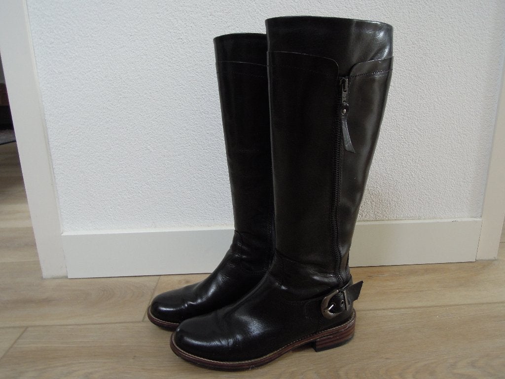 Knielaarzen zwart, Kleding | Dames, Schoenen, Ophalen, Hoge laarzen, Zwart, Zo goed als nieuw