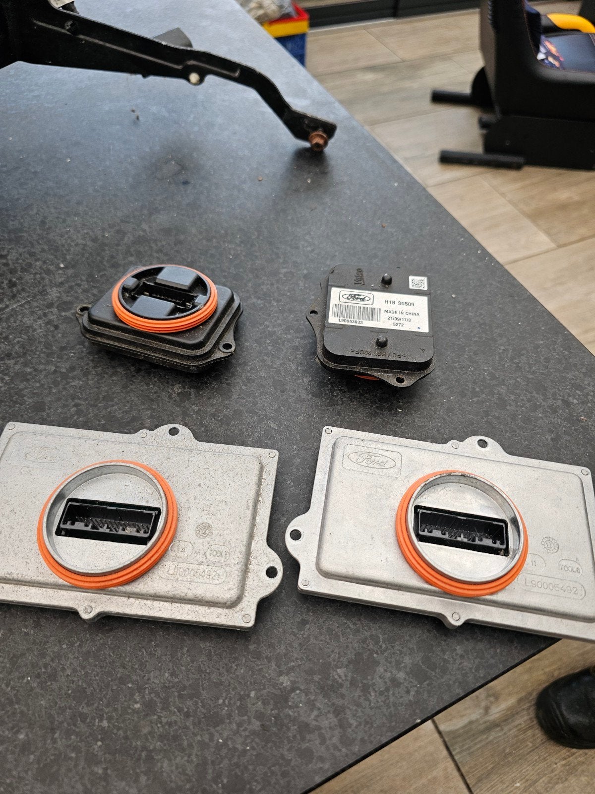 Ford Koplamp Ballast en LED Module - Gebruikt, Ophalen of Verzenden, Gebruikt, Ford