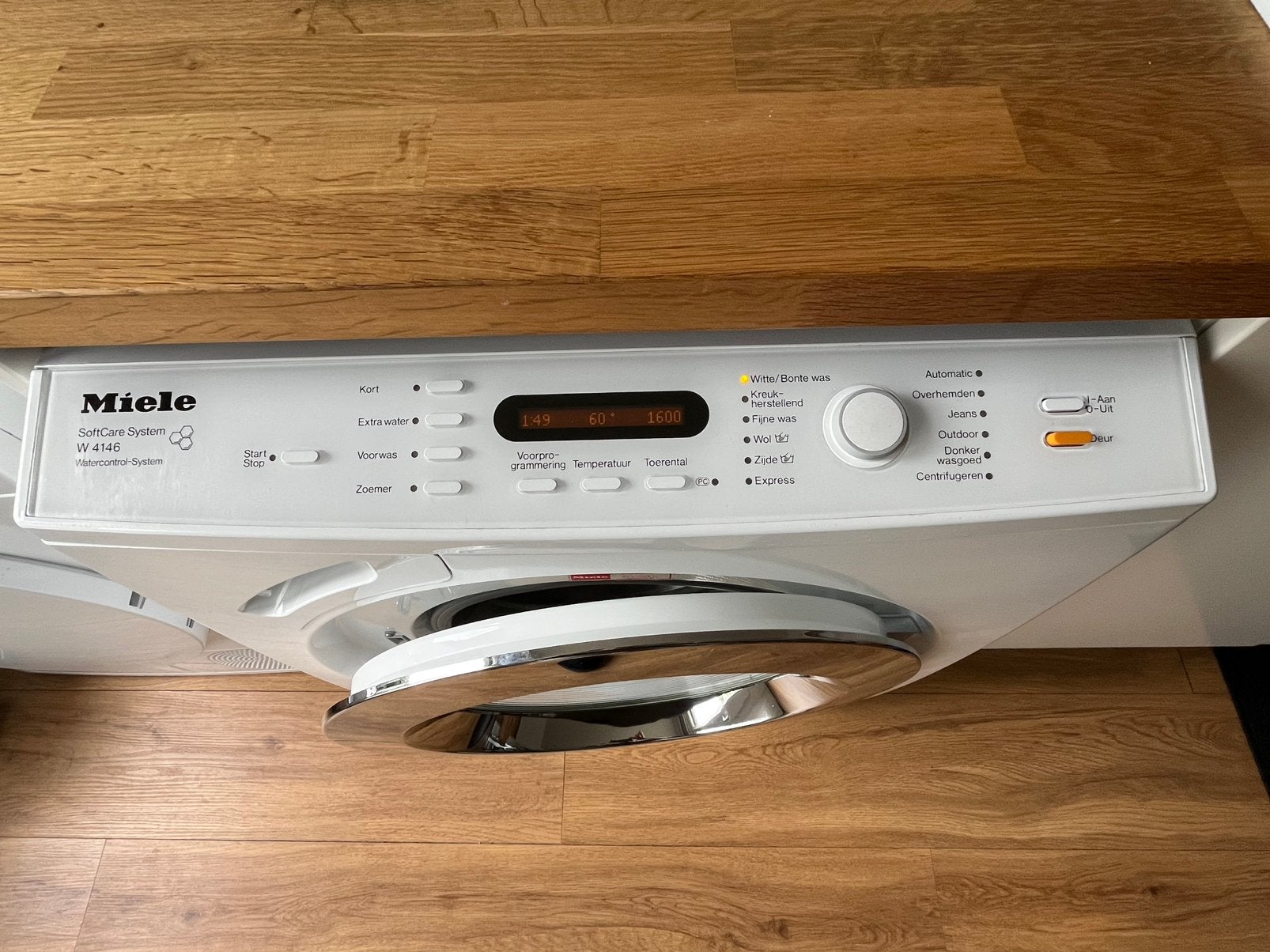 Miele W4146 met SoftCare System, watercontrol-system, Ophalen, Gebruikt