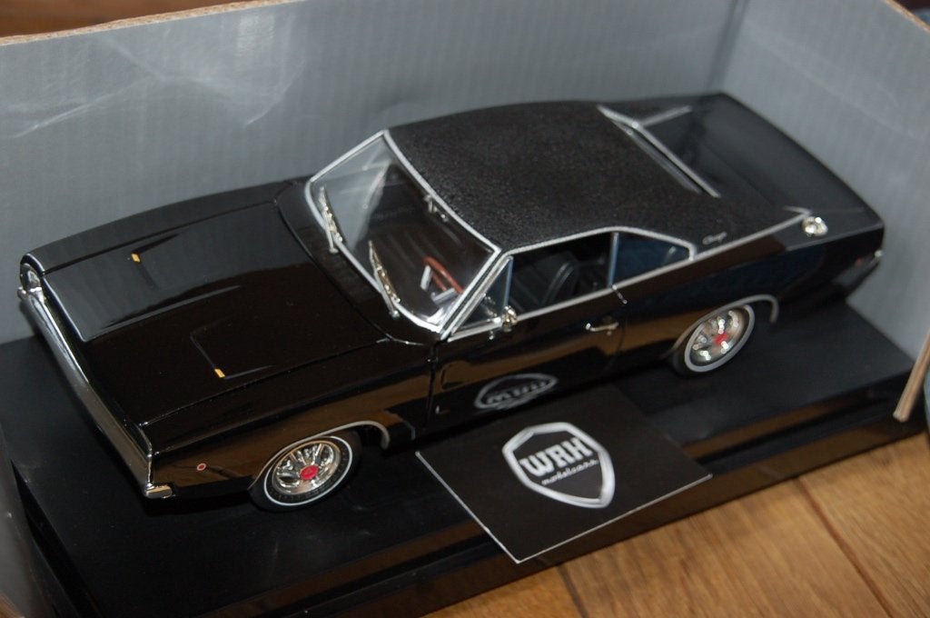 1:18 DODGE CHARGER BULLIT MOVIE CAR ERTL WRH, Hobby en Vrije tijd, Modelauto's | 1:18, Verzenden, Zo goed als nieuw, Auto, ERTL