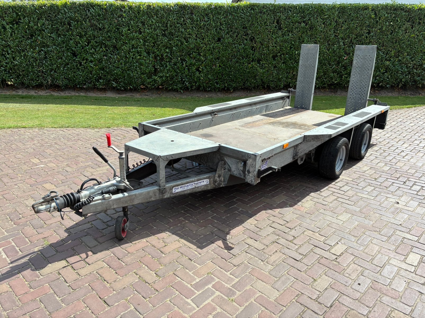 Ifor Williams GX125-HD 366x157cm 3500kg 2019, Ophalen of Verzenden, Gebruikt