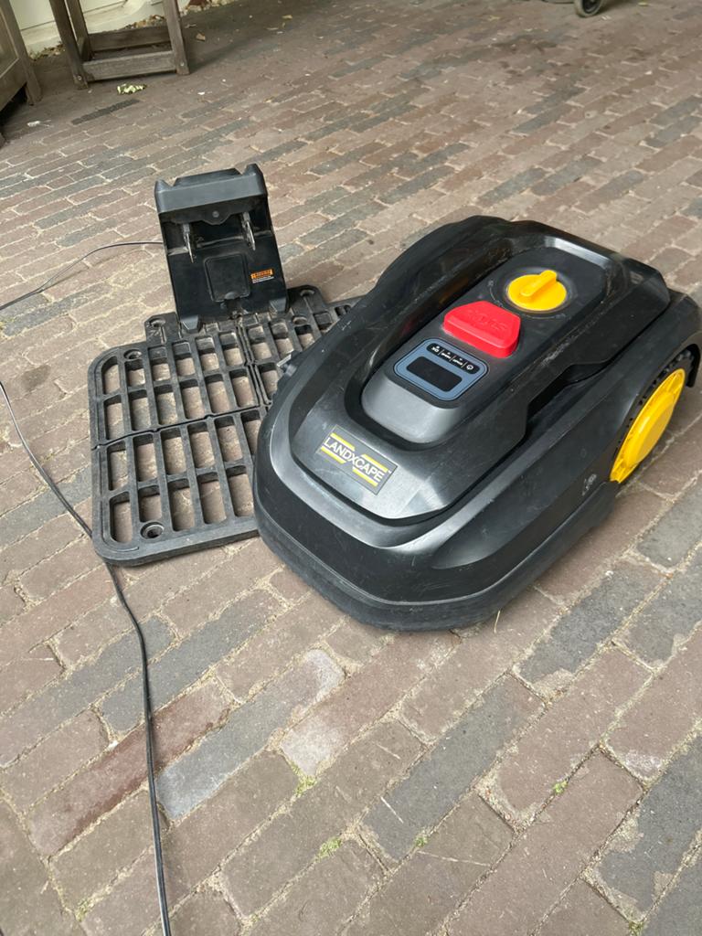 Landxvape robot grasmaaier, Ophalen, Gebruikt